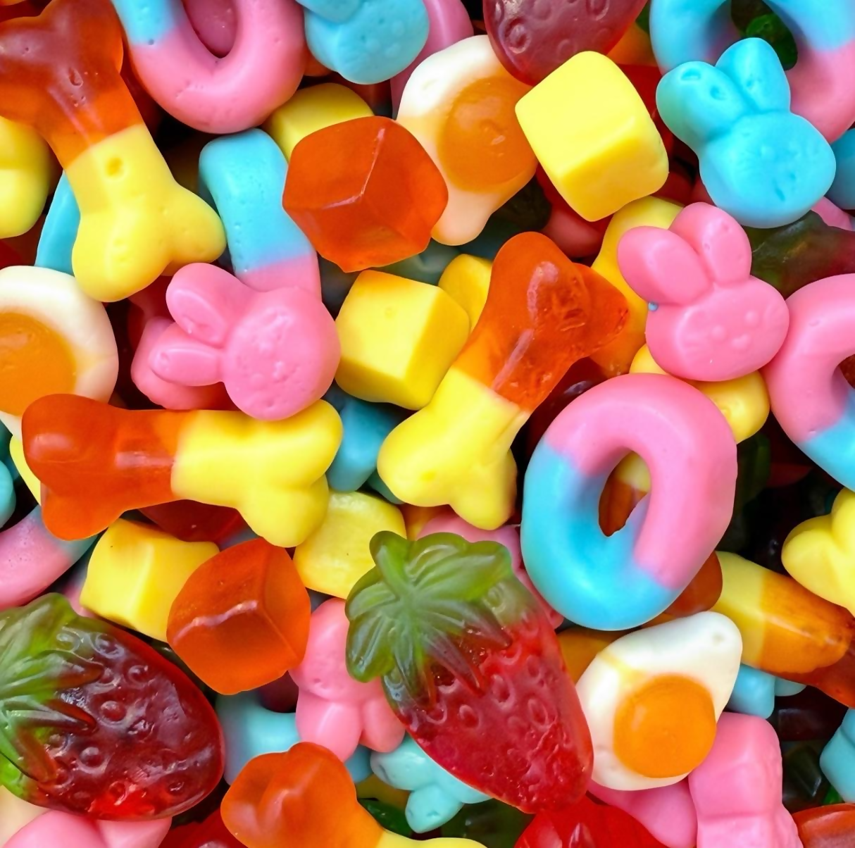 Gomitas - golosinas de frutas