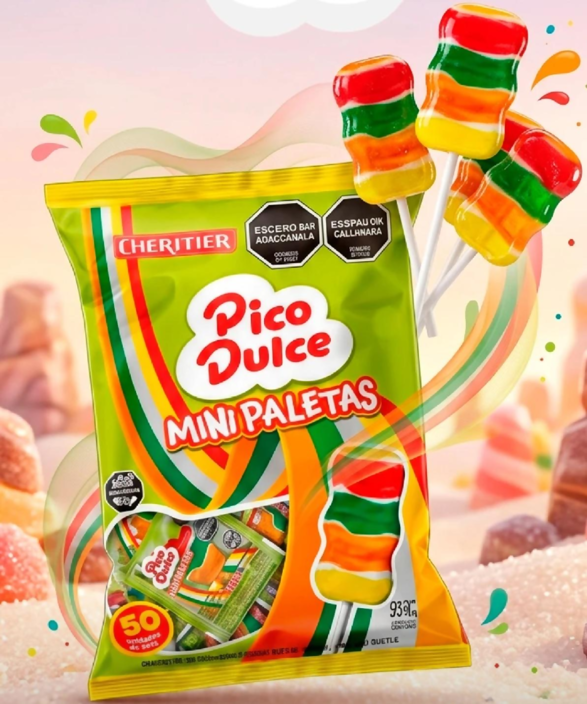 Paletitas - caramelos populares